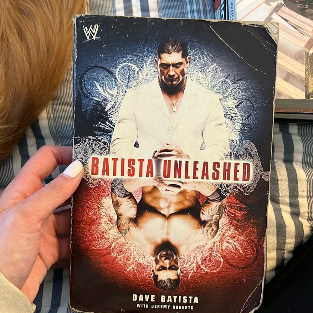 WWE batista Unleashed Book